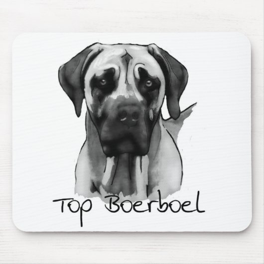 TopBoerboelのマウスパッド マウスパッド (正面)