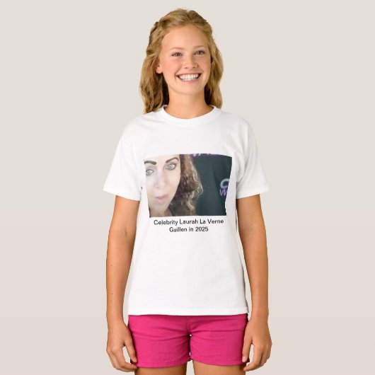 #TOPCELEBRITY #LAURAHLAVERNEGUILLEN  2025 Tシャツ (正面フル)