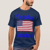 Topeka Kansas Stylish Prints2 Tシャツ (正面)
