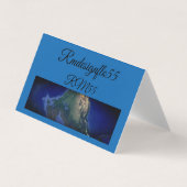 TOPFlow Premium worldmap名刺 名刺 (正面)