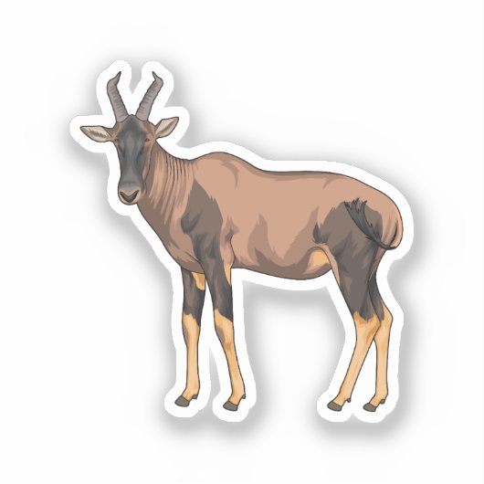 Topiベクトルイラストレーション シール (正面)