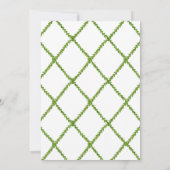 Topiaries Easter brunch & eggs hunt invitation 招待状 (裏面)