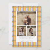 Topiary Grandmillennial Photo Christmas Card 招待状 (裏面)