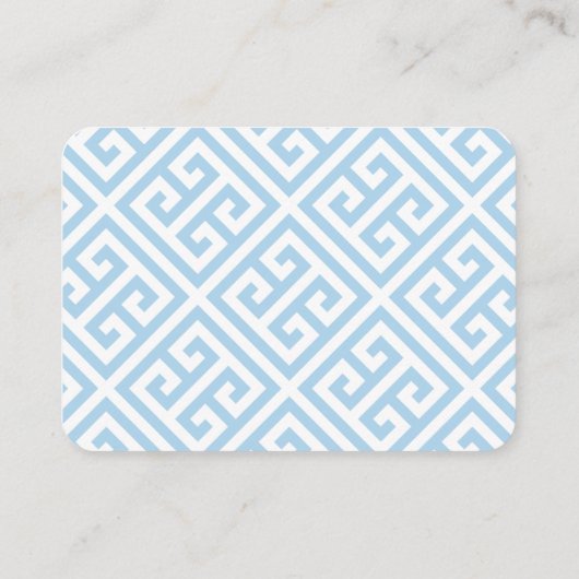 Topiary Rabbit QRコード頭が切れるベビーシャワーレジストリ エンクロージャーカード (裏面)