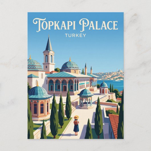 Topkapi Palace Turkey ポストカード (正面)