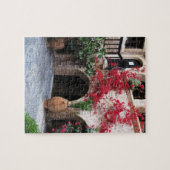 Toplou修道院教会中庭クレタギリシャ ジグソーパズル (横)