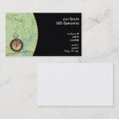 Topoの地図 名刺 (正面/裏面)