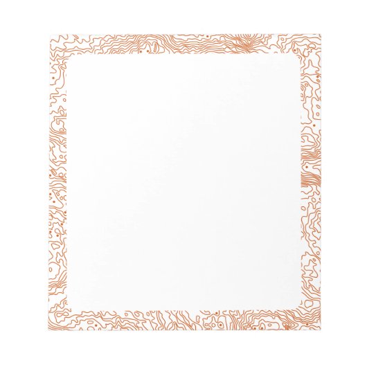 Topographicメモ帳 ノートパッド (正面)