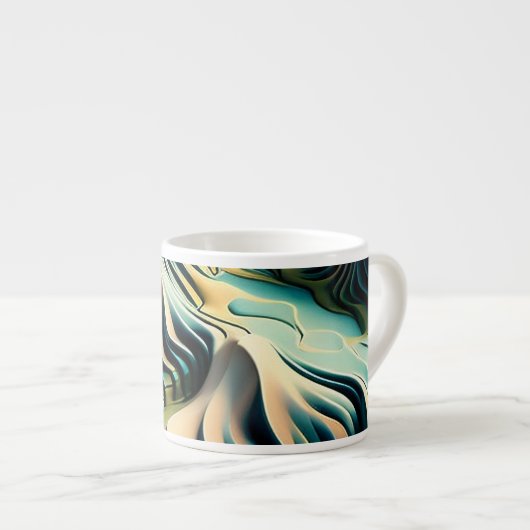 Topographic Currents エスプレッソカップ (正面右)
