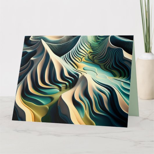Topographic Currents カード (正面)
