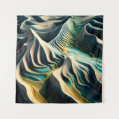 Topographic Currents タペストリー (正面)