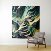 Topographic Currents タペストリー (インサイチュ)