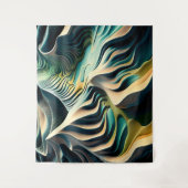 Topographic Currents タペストリー (正面)