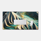 Topographic Currents デスクマット (キーボード&マウス)