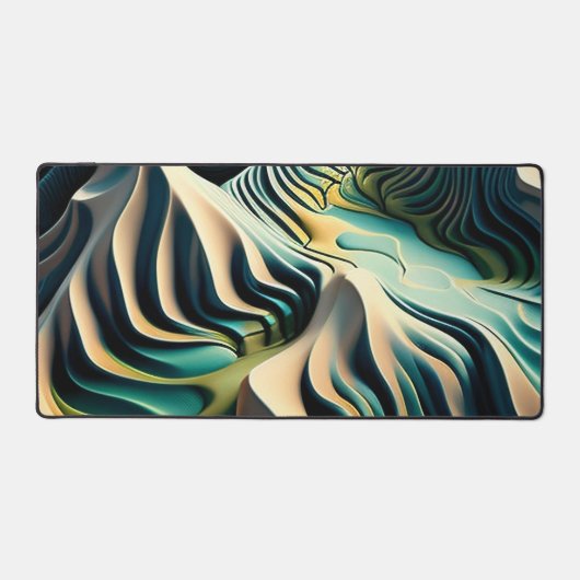 Topographic Currents デスクマット (正面)