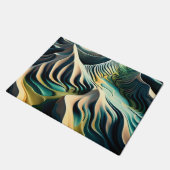Topographic Currents ドアマット (アングル)