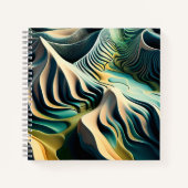 Topographic Currents ノートブック (正面)