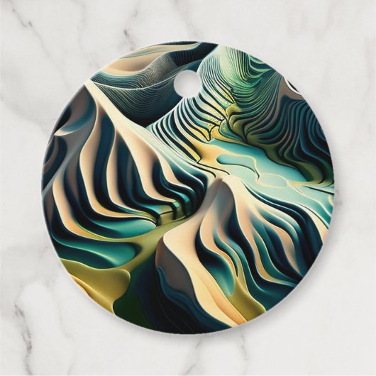 Topographic Currents フェイバータグ (正面)