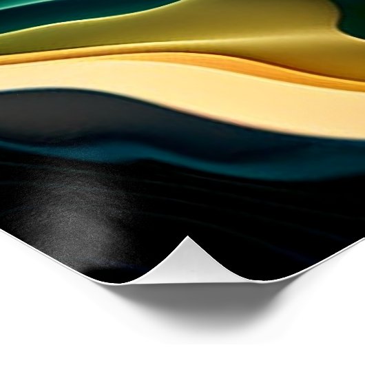 Topographic Currents ポスター (コーナー)