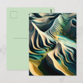Topographic Currents ポストカード (正面/裏面)