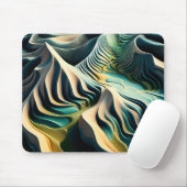 Topographic Currents マウスパッド (マウス)