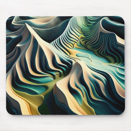 Topographic Currents マウスパッド (正面)