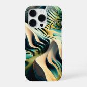 Topographic Currents iPhoneケース (裏面)