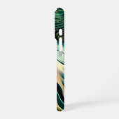 Topographic Currents iPhoneケース (左側面)