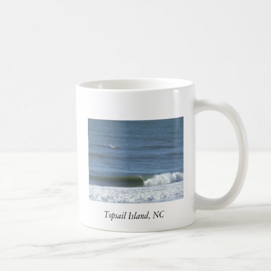 Topsailの島、NCのコーヒー・マグ コーヒーマグカップ (右)