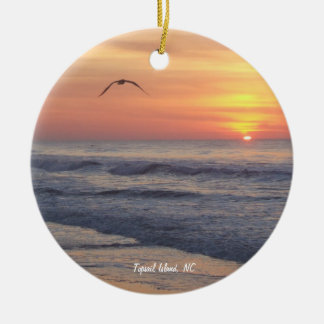 Topsailの島、NC セラミックオーナメント