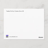 Topsham Turfフェリー, Topsham, Devon, UK ポストカード (裏面)