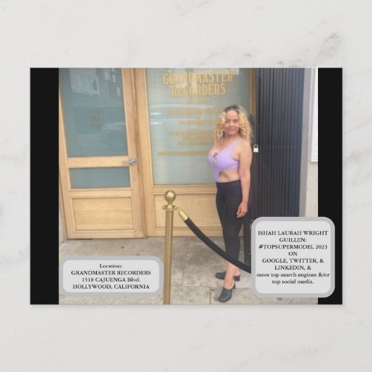 #TOPSUPERMODEL2023 ポストカード (正面)