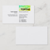 TopTag v2 -抽象芸術01 名刺 (正面/裏面)