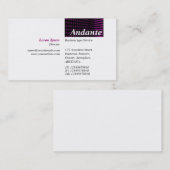 TopTag v3 – トーンコーナー – マゼンタ 名刺 (正面/裏面)