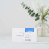 TopTag v3 – ベビーブルー 名刺 (スタンド正面)