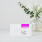 TopTag v3 – マゼンタ 名刺 (スタンド正面)