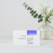 TopTag v3 – 電気ブルー 名刺 (スタンド正面)