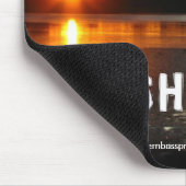 Topwaterの魚釣りのマウスパッド マウスパッド (コーナー)