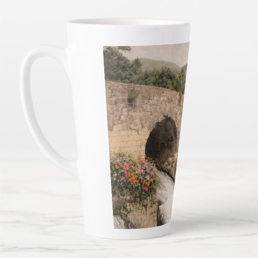 toque relajante a tu hogar カフェラテマグ (左)