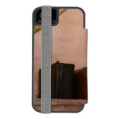 toque relajante a tu hogar incipio iPhoneウォレットケース (フォリオ裏面)