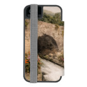 toque relajante a tu hogar incipio iPhoneウォレットケース (フォリオ裏面)