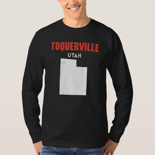 Toquerville Utah USA State America Travel Utahan Tシャツ (正面)