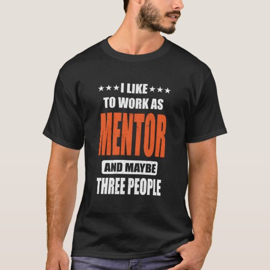 Torとして働くのが好きな仕事 Tシャツ (正面)