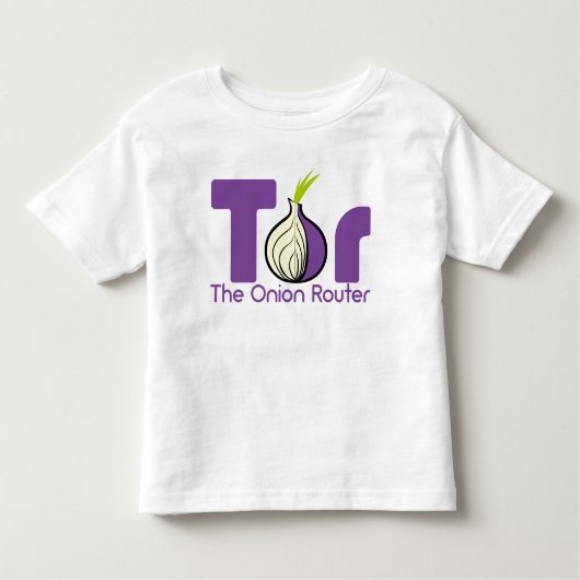 Tor – オニオンルーター トドラーTシャツ (正面)
