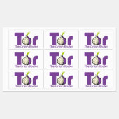 Tor – オニオンルーター ラベル (シート)