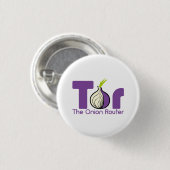 Tor – オニオンルータ 缶バッジ (正面&裏面)