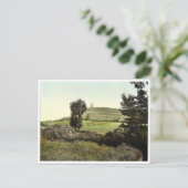 Tor Hill, Glastonbury, Englandレアフォトクロム ポストカード (スタンド正面)