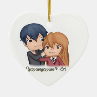 Toradoraの~ Ryuuji X Taiga セラミックオーナメント