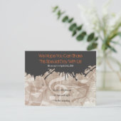 TORAHのバーのバルミツワーの応答カードのメロディー 出欠カード (スタンド正面)