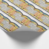 Torahスクロール ラッピングペーパー (角)